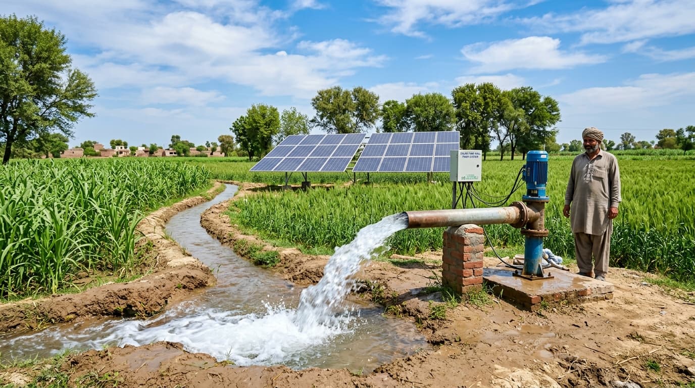 20 HP Solar Agricultural Tube Well